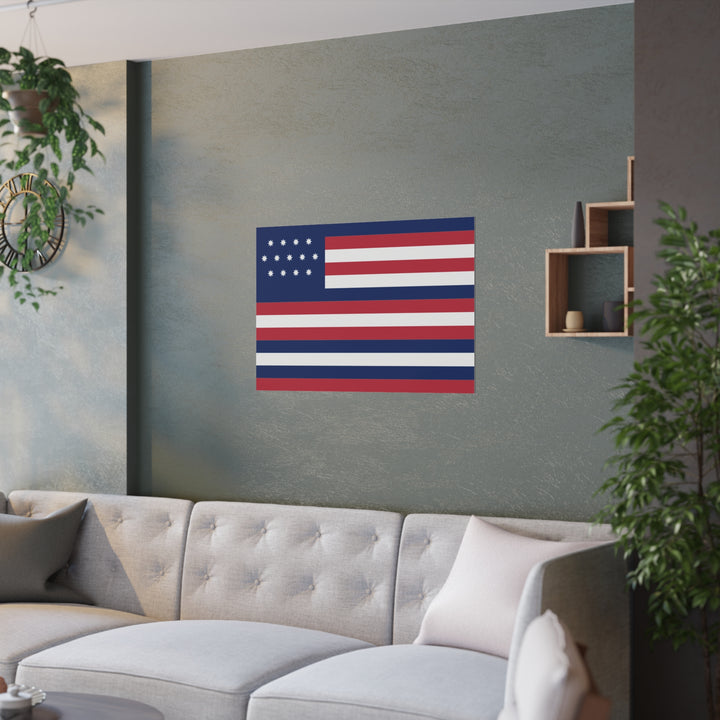 Serapis Flag Poster aka "John Paul Jones Flag"