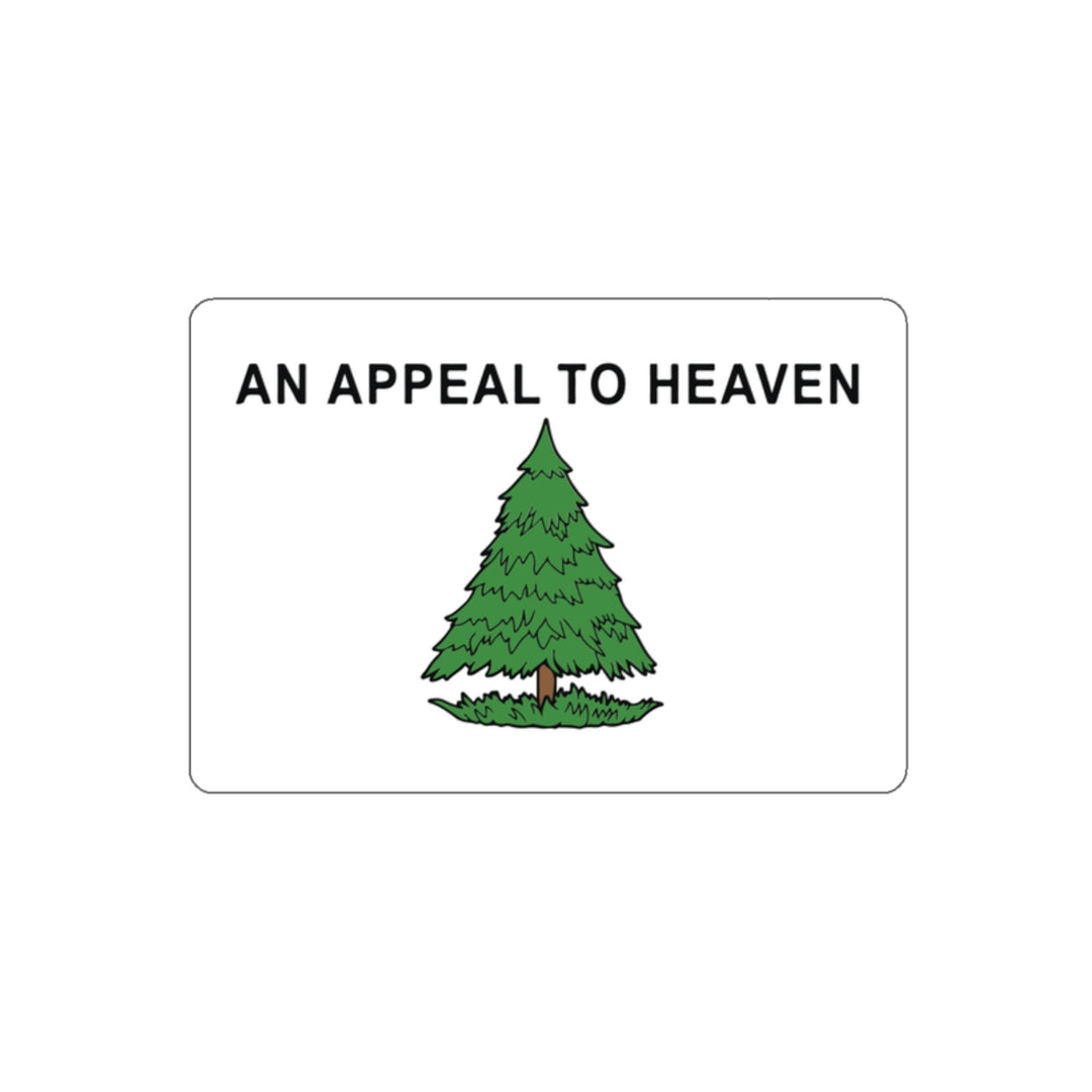 Appeal To Heaven Flag Decal Sticker (indoor and outdoor use)