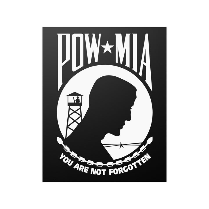 POW-MIA Poster "You Are Not Forgotten"