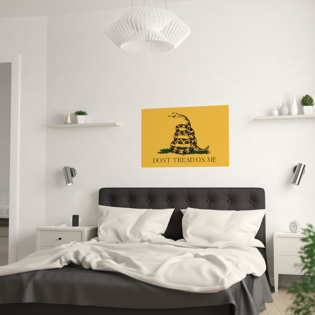 Gadsden Flag Poster "Don't Tread On Me"