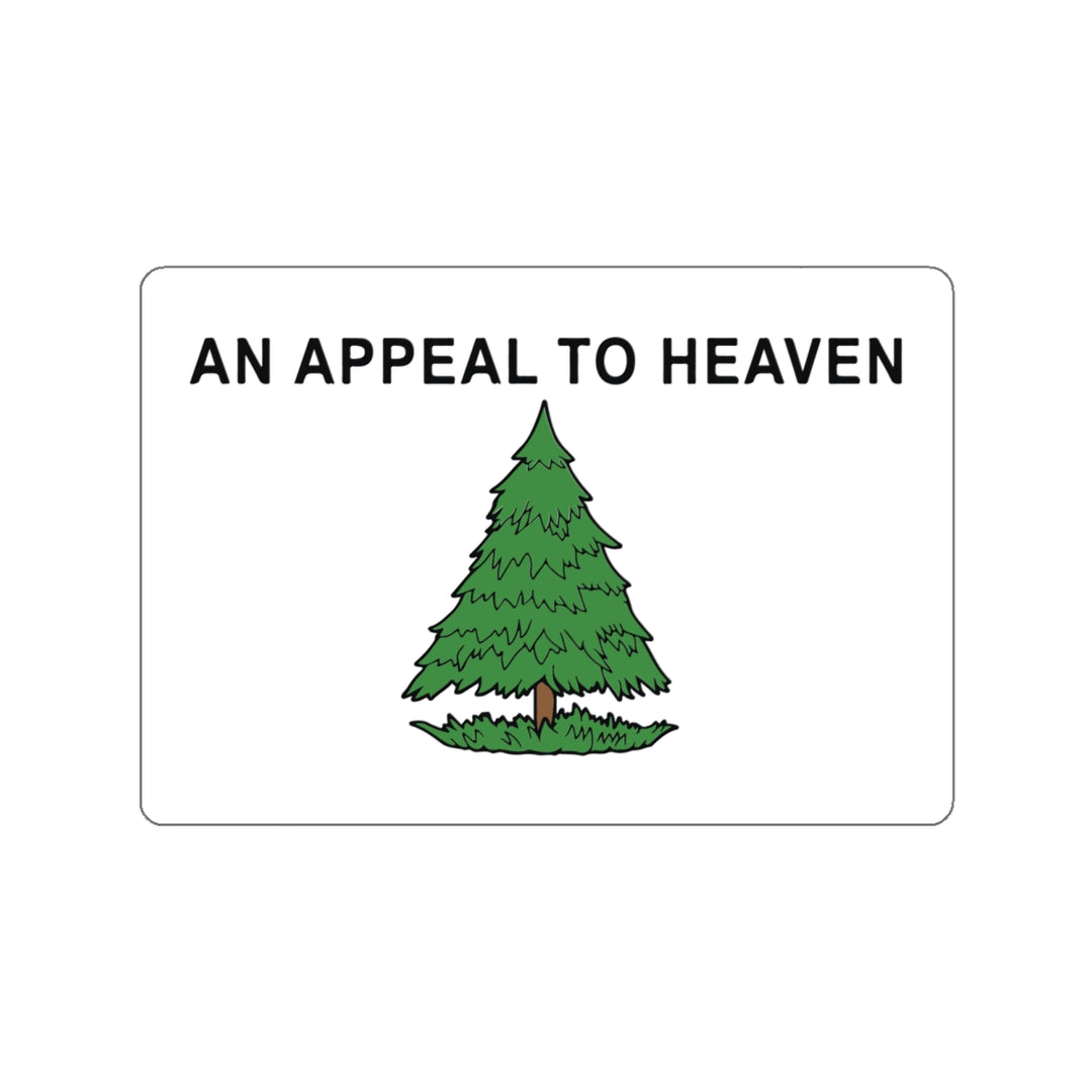 Appeal To Heaven Flag Decal Sticker (indoor and outdoor use)