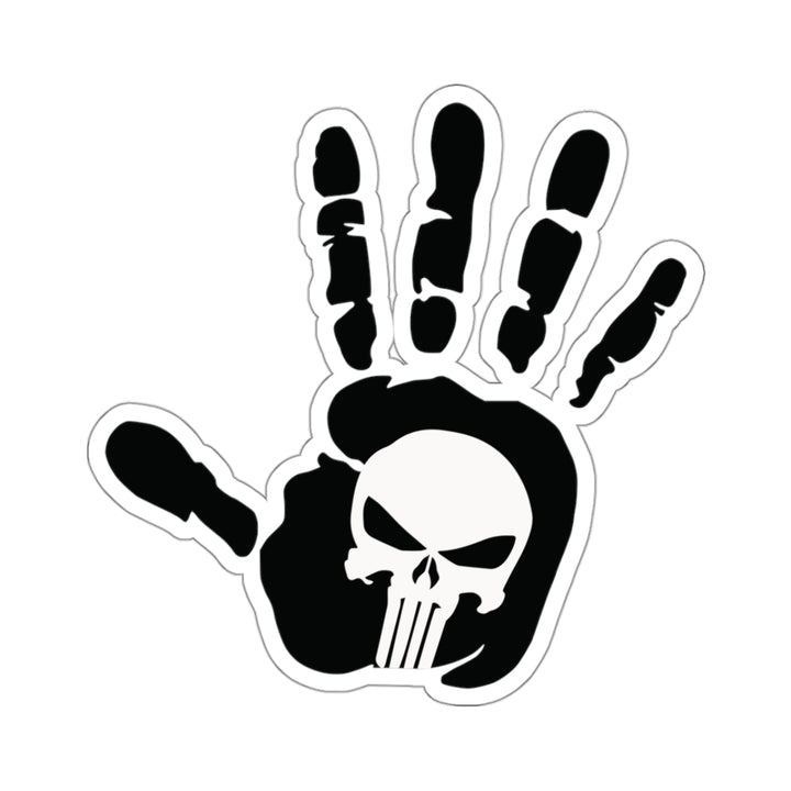 Sticker - Punisher Handprint Kiss-Cut Sticker