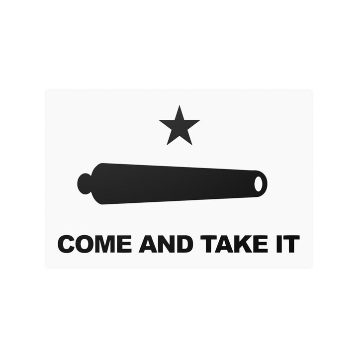 Gonzales Flag Poster "Come And Take It"