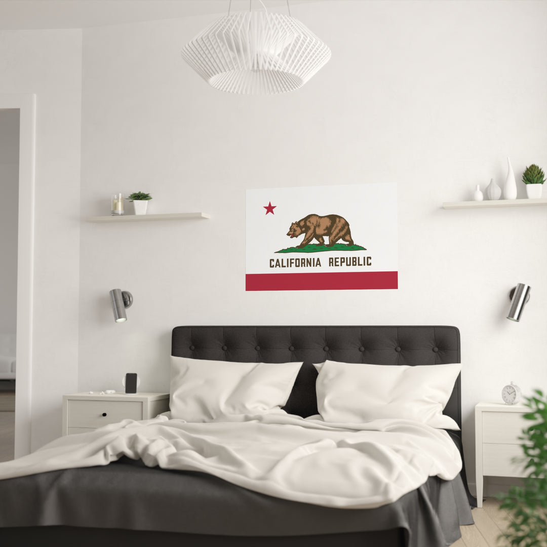 California State Flag Poster