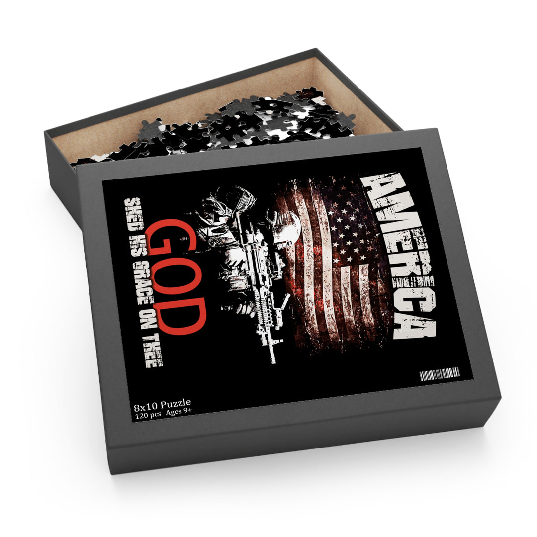 American Soldier Puzzle (120, 252, 500-Piece)