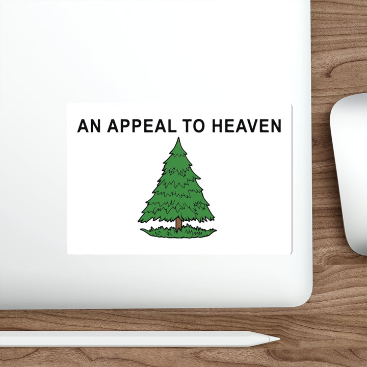 Appeal To Heaven Flag Decal Sticker (indoor and outdoor use)