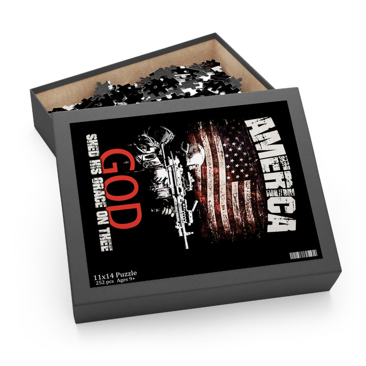 American Soldier Puzzle (120, 252, 500-Piece)