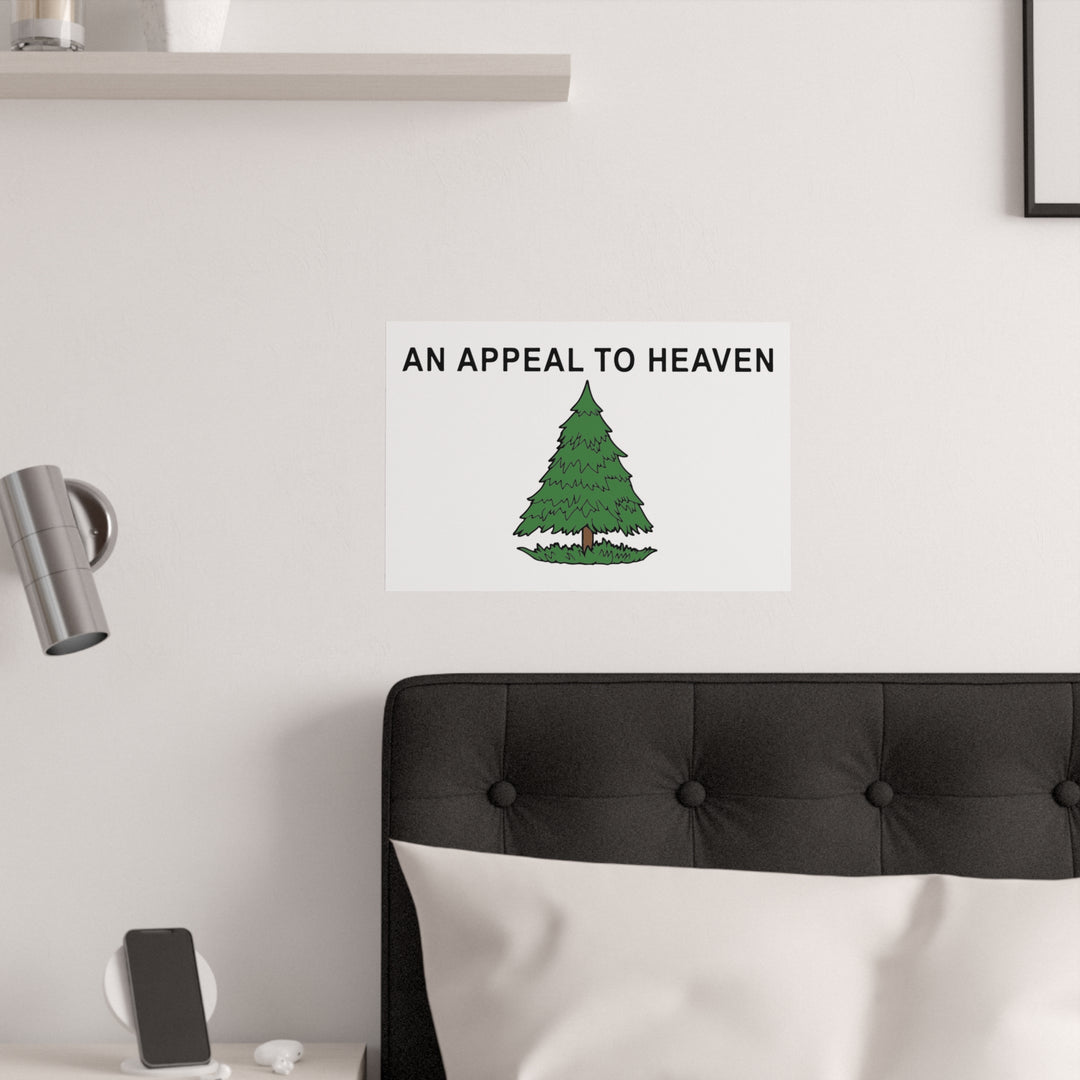 An Appeal To Heaven Flag Poster