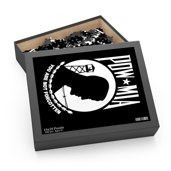 POW-MIA Flag Puzzle (120, 252, 500-Piece)