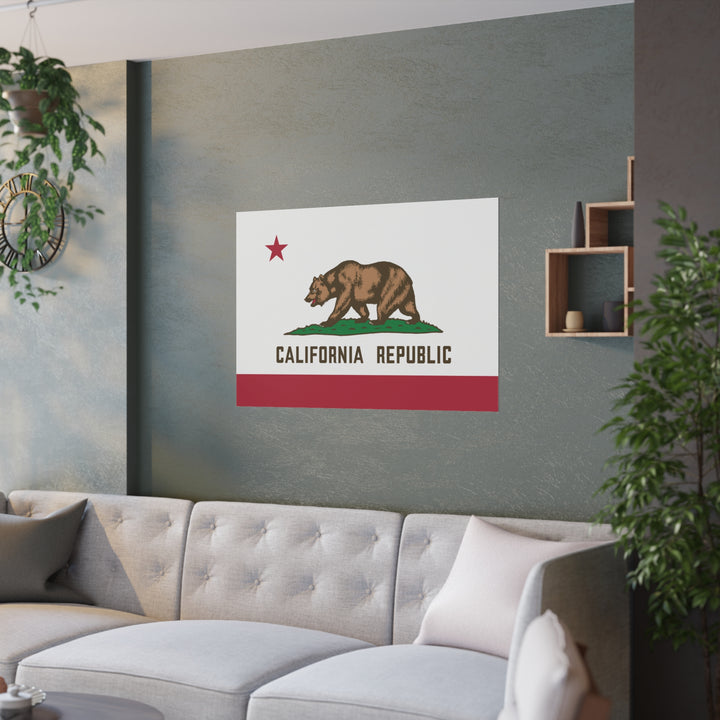 California State Flag Poster