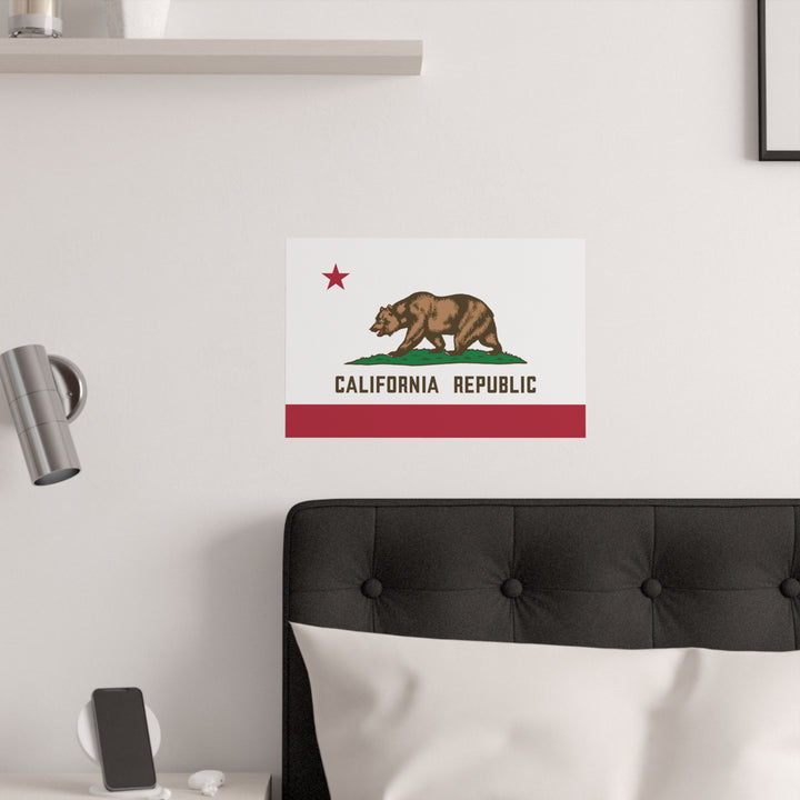 California State Flag Poster