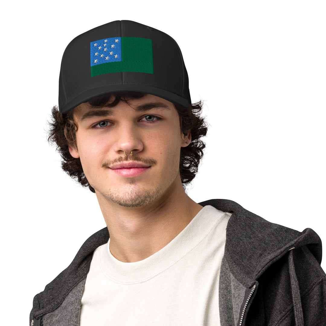 Adidas Performance Baseball Cap - Embroidered Green Mountain Boys Flag