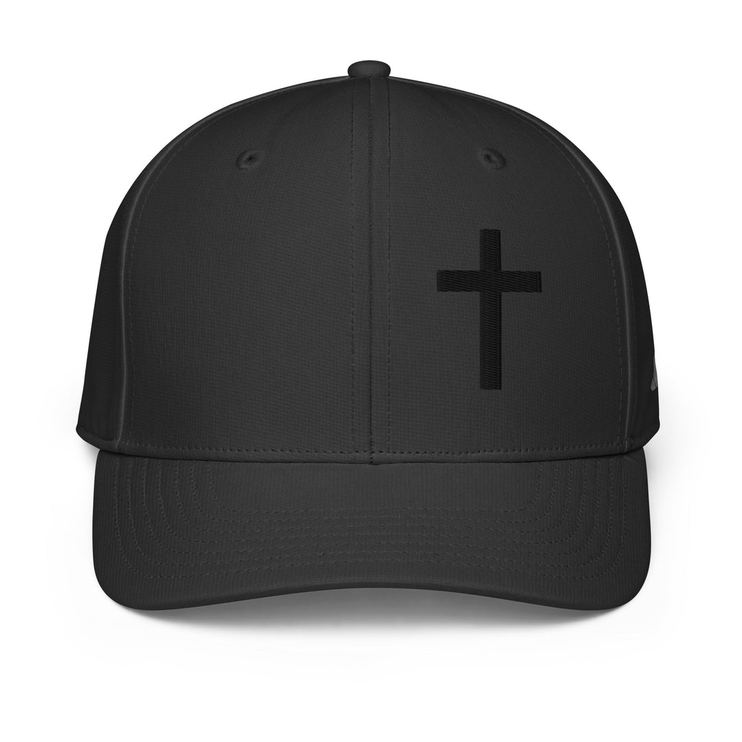 Adidas Performance Baseball Cap - Embroidered 3-D Puff Christian Cross