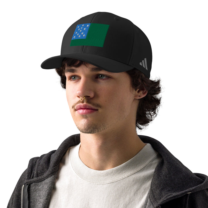 Adidas Performance Baseball Cap - Embroidered Green Mountain Boys Flag