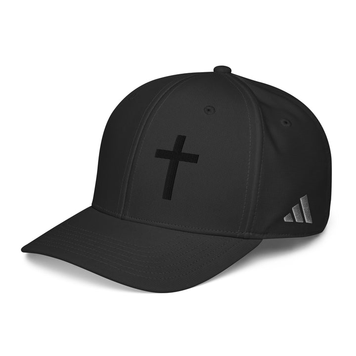 Adidas Performance Baseball Cap - Embroidered 3-D Puff Christian Cross