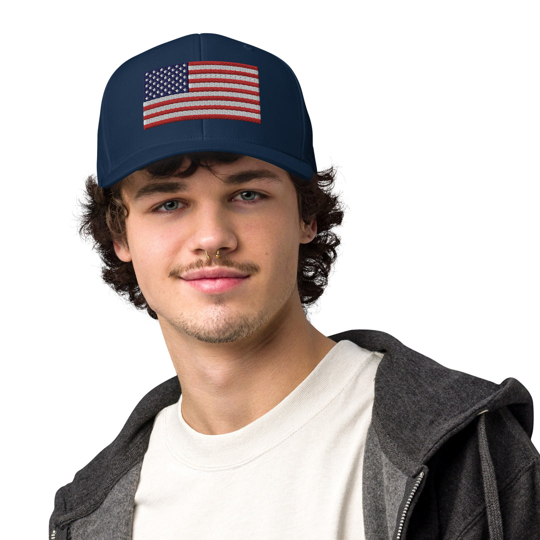 Adidas Performance Baseball Cap - Embroidered USA Flag