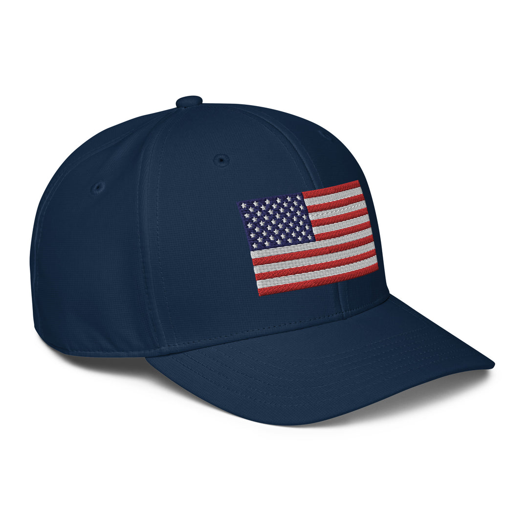 Adidas Performance Baseball Cap - Embroidered USA Flag