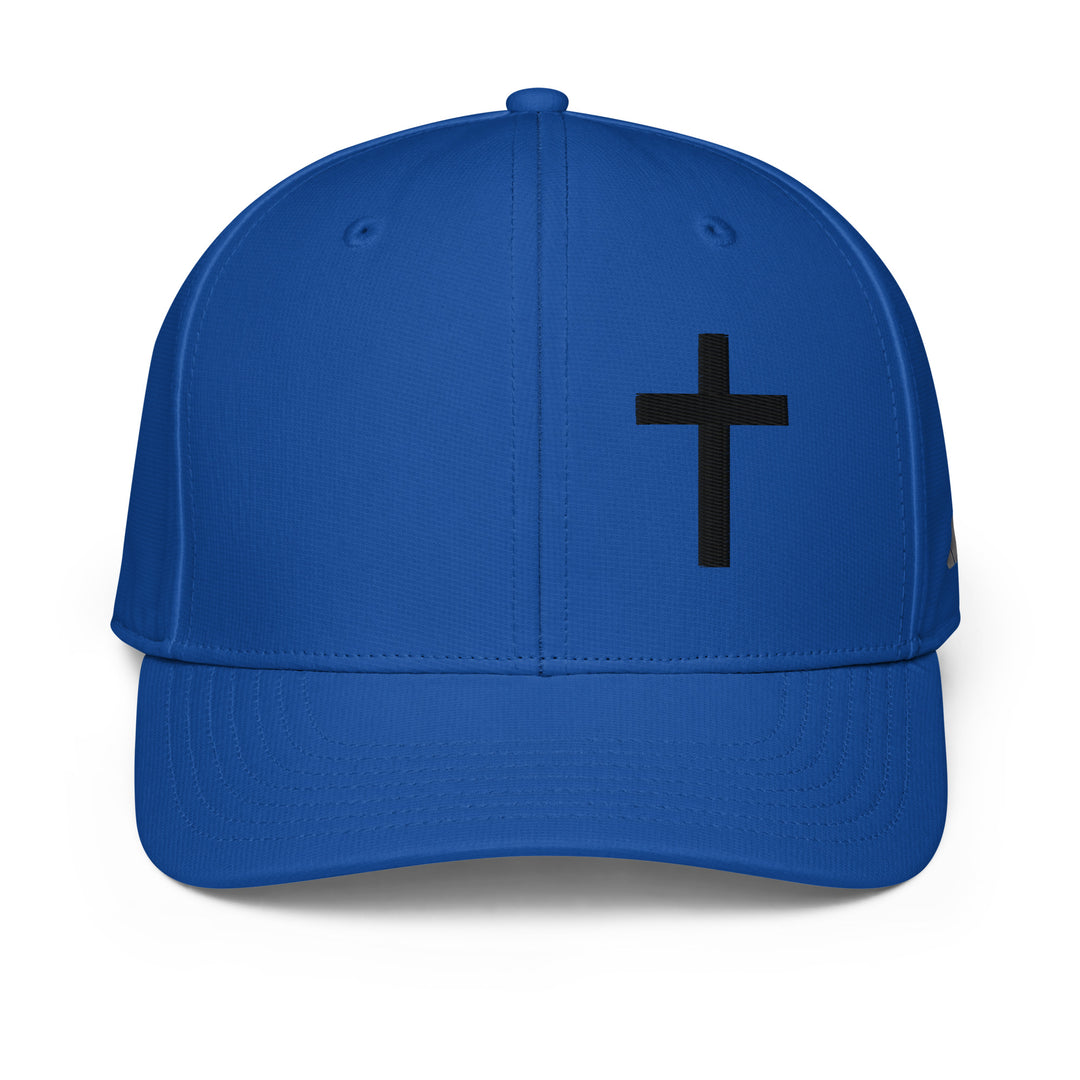 Adidas Performance Baseball Cap - Embroidered 3-D Puff Christian Cross