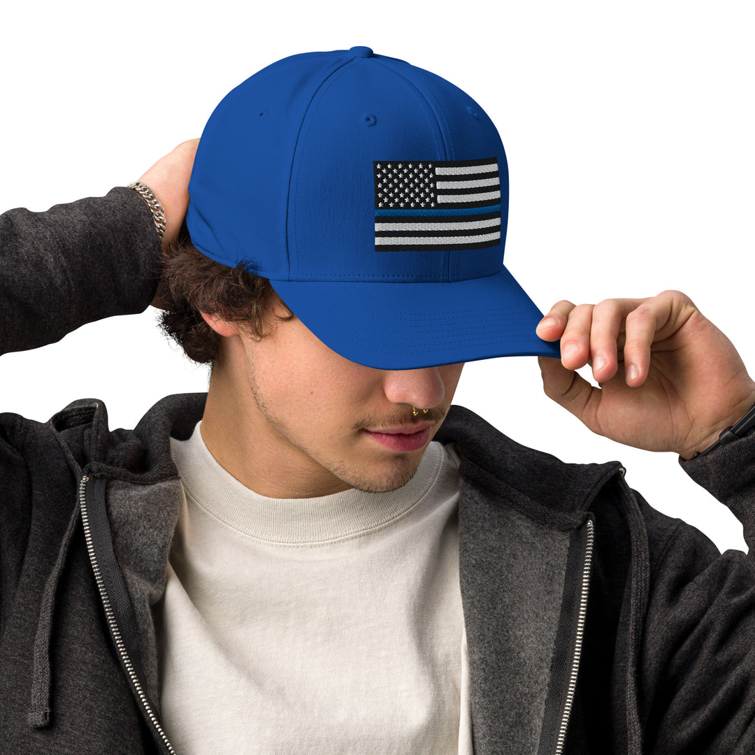 Adidas Performance Baseball Cap - Thin Blue Line Flag