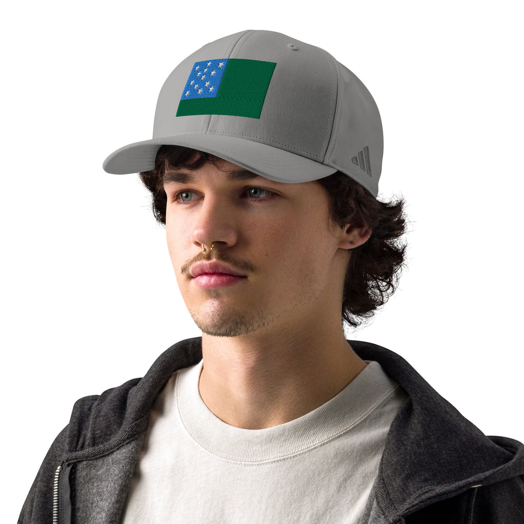 Adidas Performance Baseball Cap - Embroidered Green Mountain Boys Flag