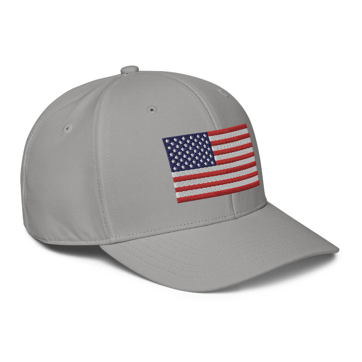 Adidas Performance Baseball Cap - Embroidered USA Flag