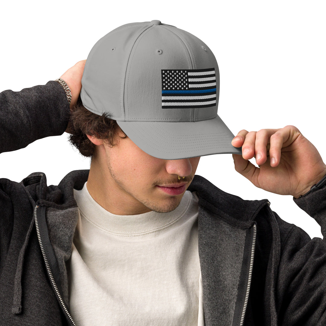 Adidas Performance Baseball Cap - Thin Blue Line Flag