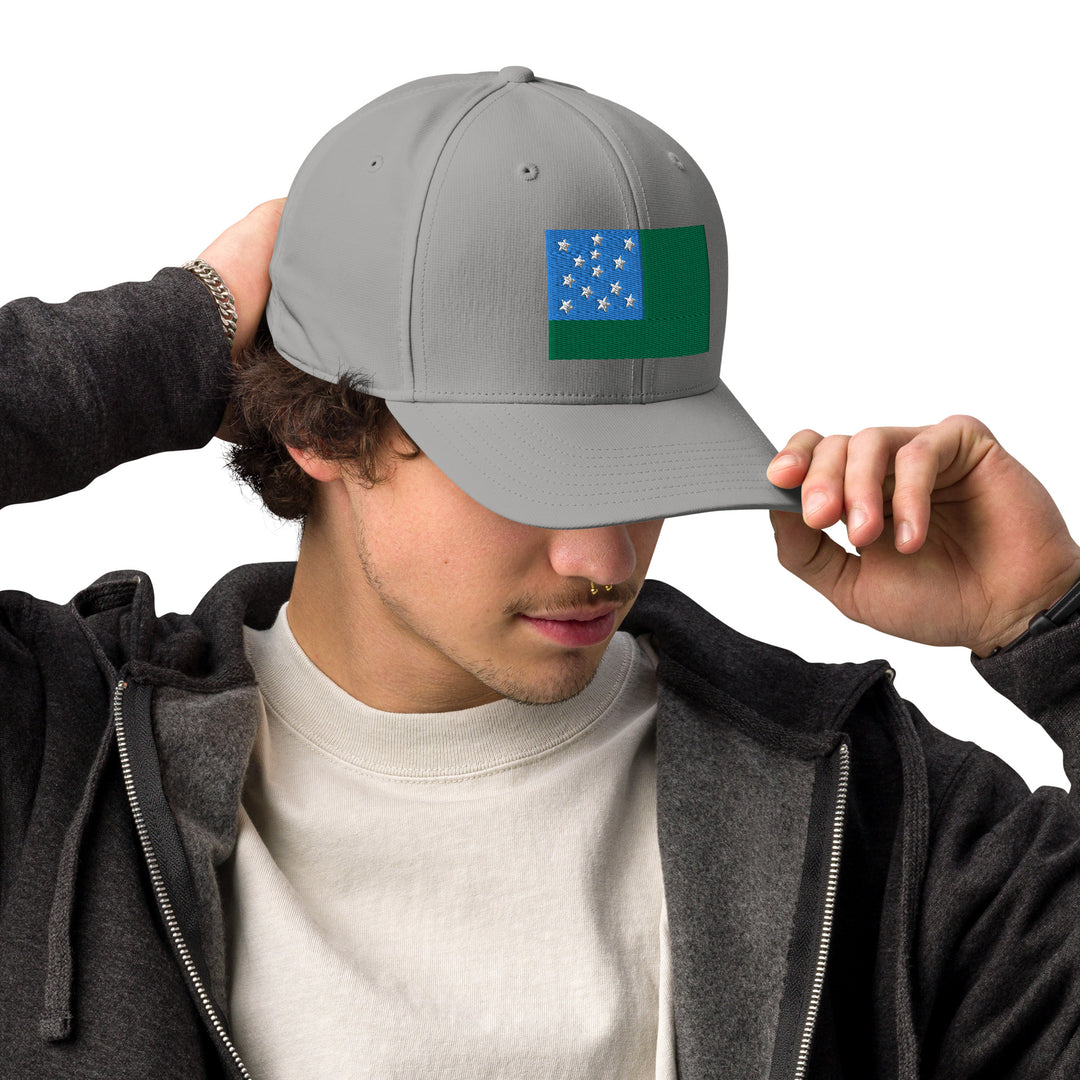 Adidas Performance Baseball Cap - Embroidered Green Mountain Boys Flag