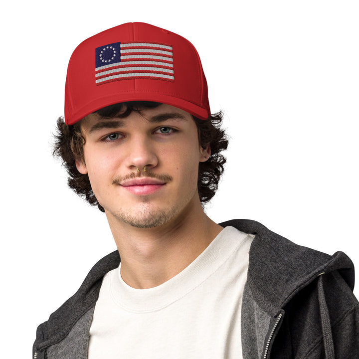 Adidas Performance Baseball Cap - Embroidered Betsy Ross Flag