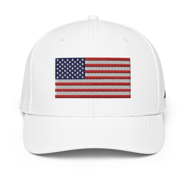 Adidas Performance Baseball Cap - Embroidered USA Flag