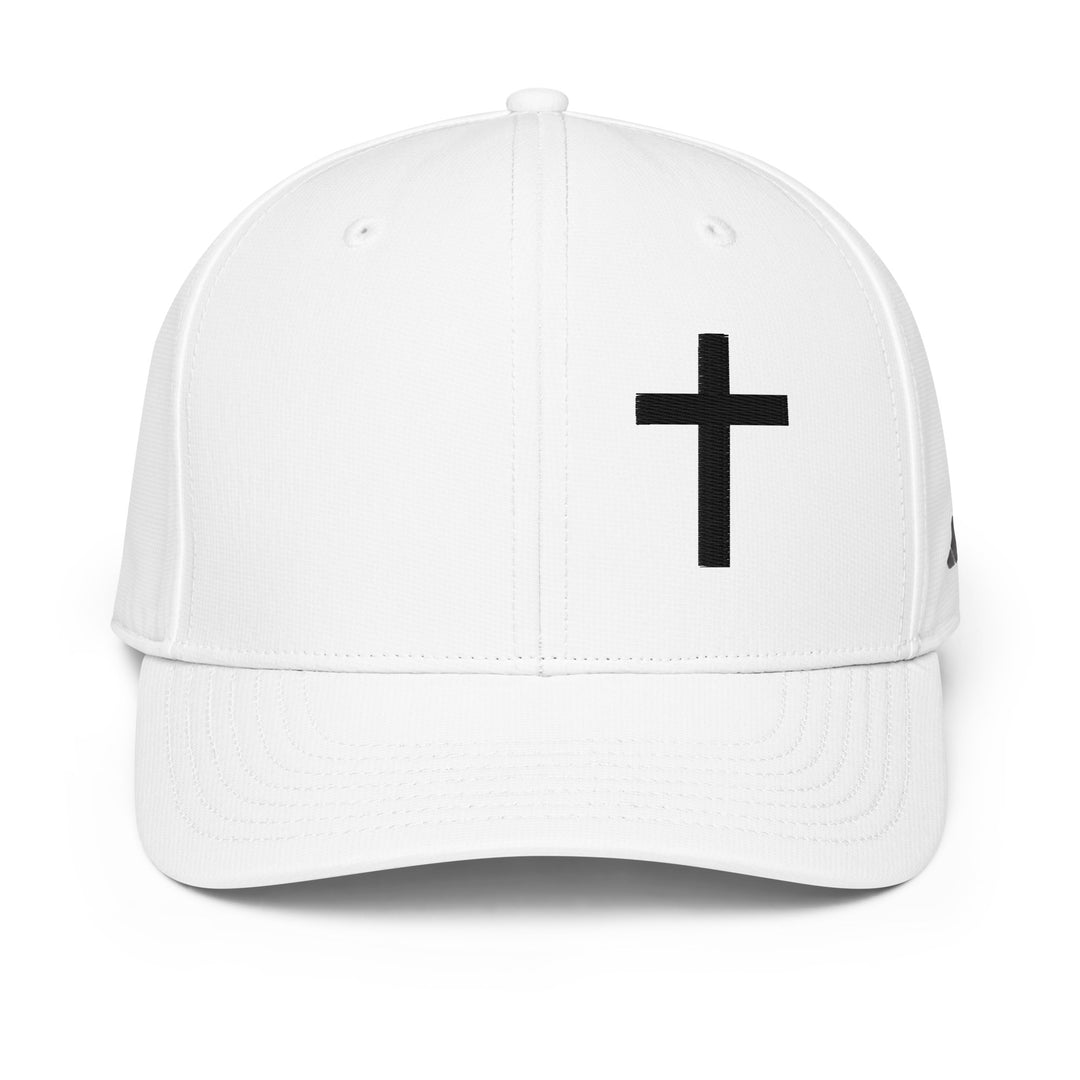 Adidas Performance Baseball Cap - Embroidered 3-D Puff Christian Cross