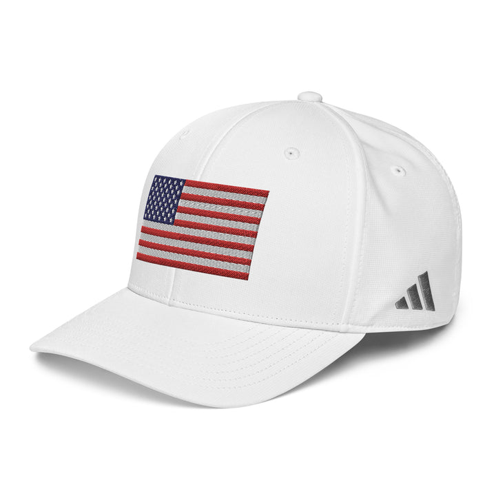 Adidas Performance Baseball Cap - Embroidered USA Flag