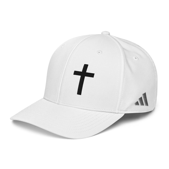 Adidas Performance Baseball Cap - Embroidered 3-D Puff Christian Cross