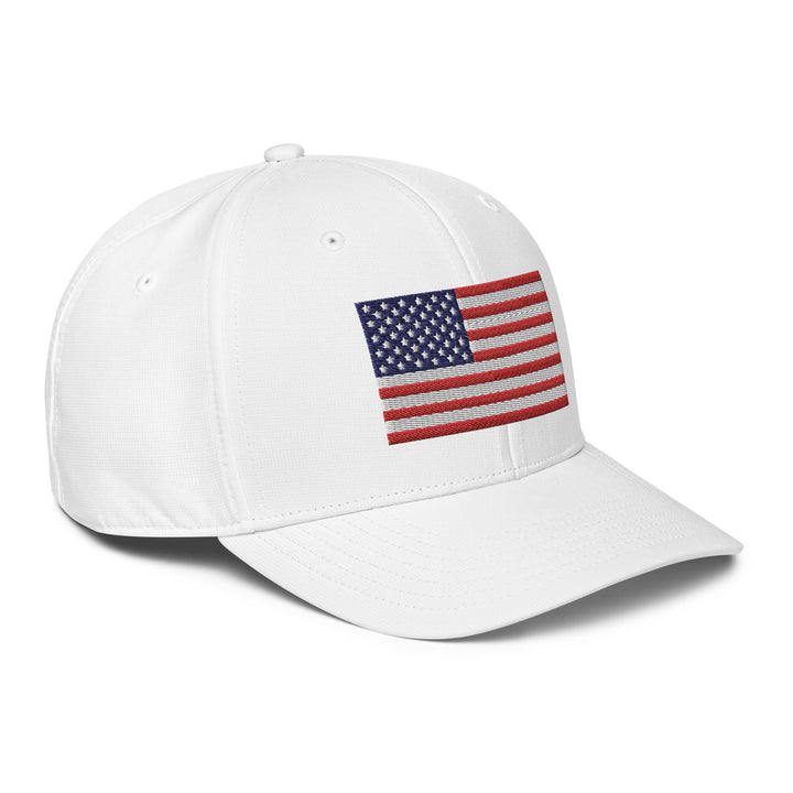 Adidas Performance Baseball Cap - Embroidered USA Flag