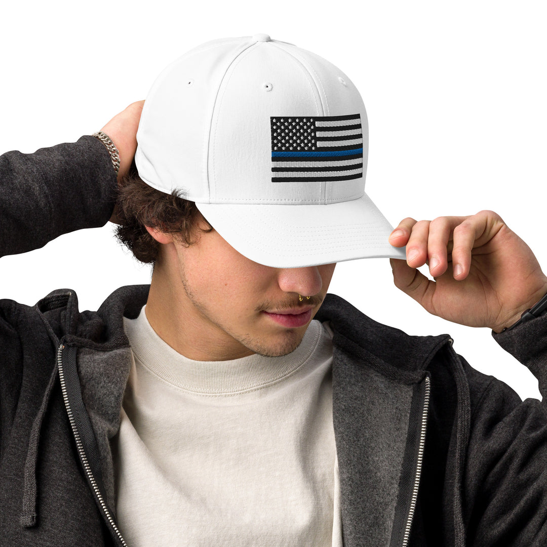 Adidas Performance Baseball Cap - Thin Blue Line Flag