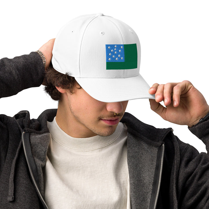 Adidas Performance Baseball Cap - Embroidered Green Mountain Boys Flag