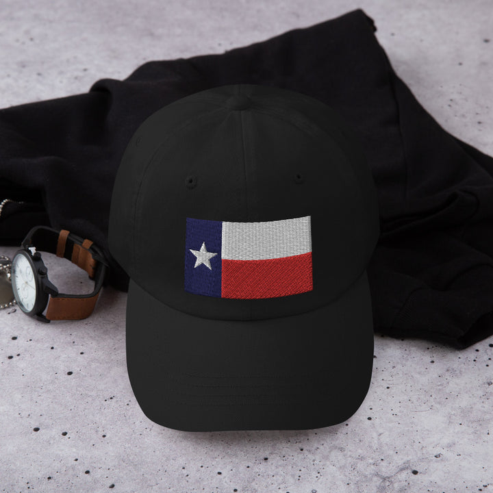 Dad Hat - Texas State Flag (Embroidered Flag)