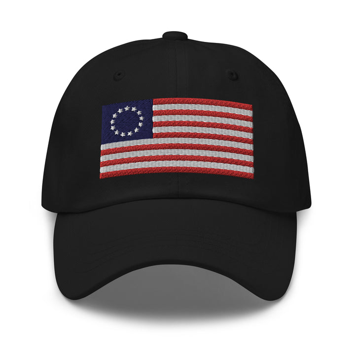 Dad Hat - Betsy Ross Flag (Embroidered Flag)