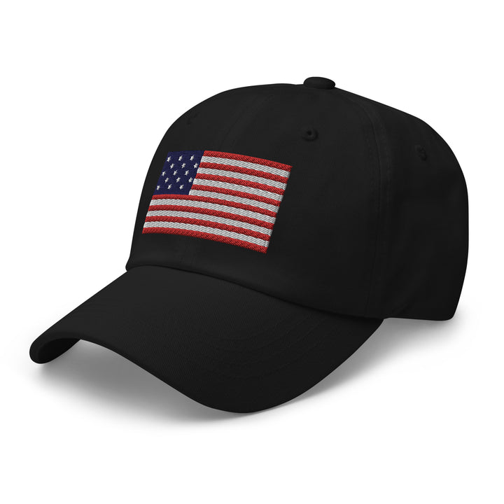 Dad Hat - Star Spangled Banner Flag (Embroidered Flag)