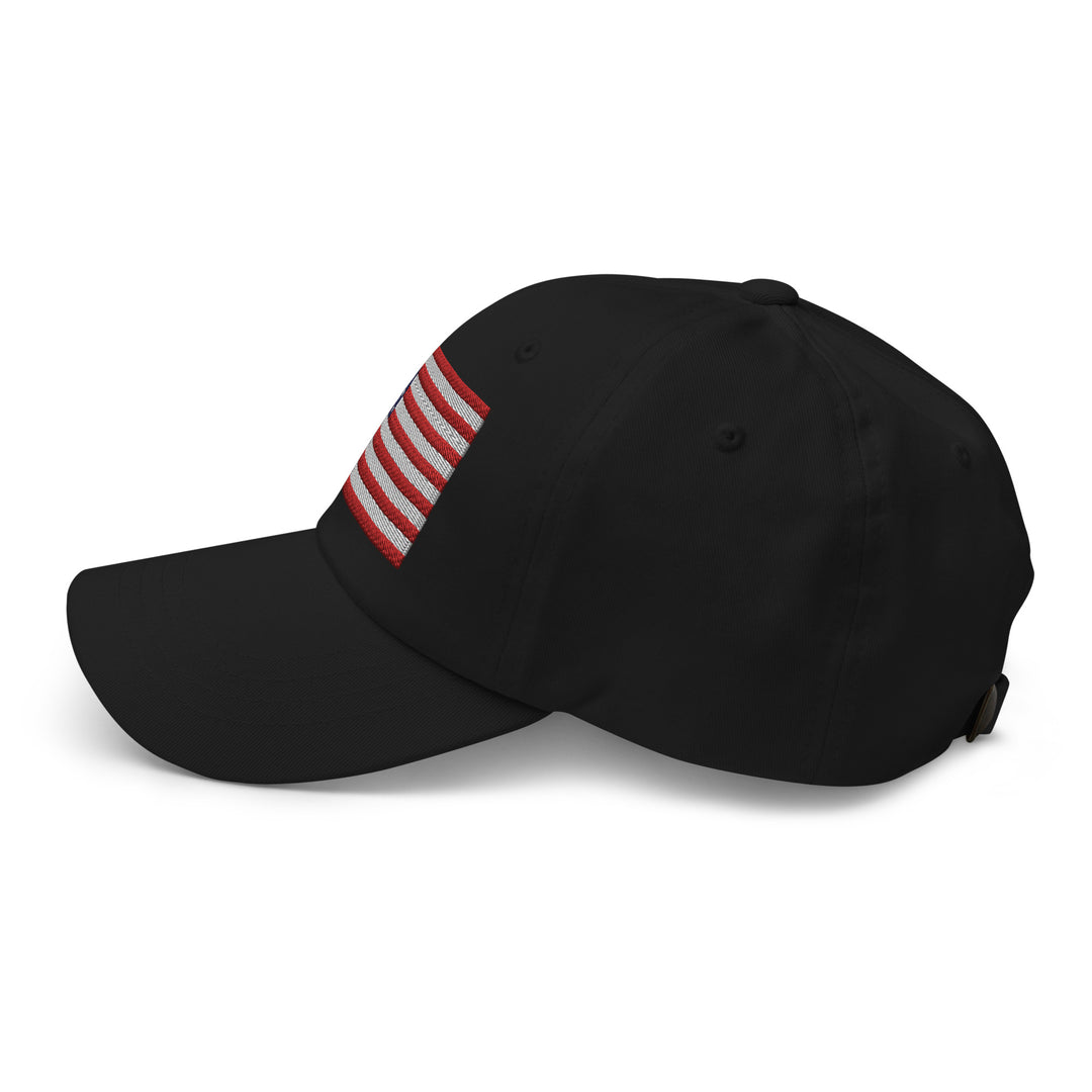 Dad Hat - American Flag (Embroidered Flag)