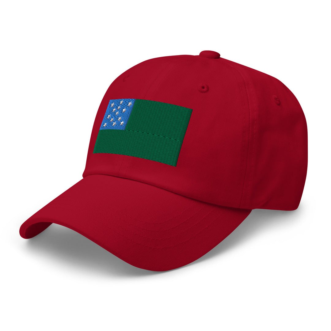 Dad Hat - Green Mountain Boys Flag (Embroidered Flag)