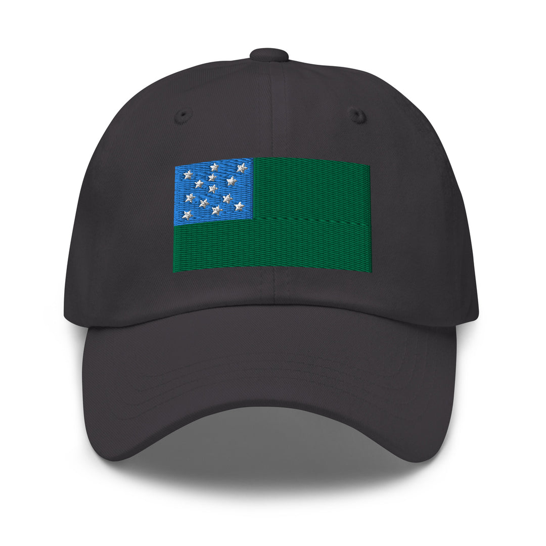 Dad Hat - Green Mountain Boys Flag (Embroidered Flag)