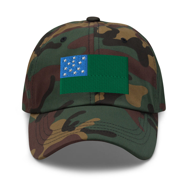 Dad Hat - Green Mountain Boys Flag (Embroidered Flag)