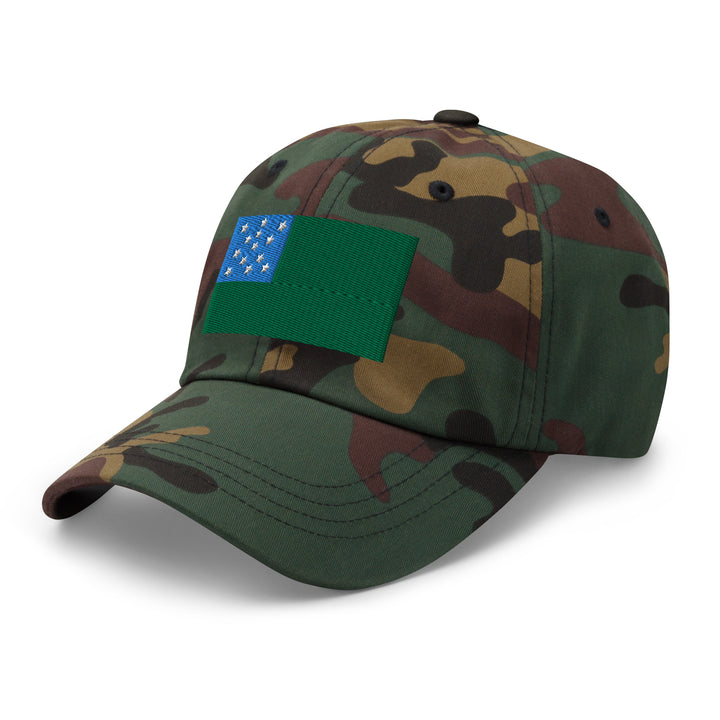 Dad Hat - Green Mountain Boys Flag (Embroidered Flag)