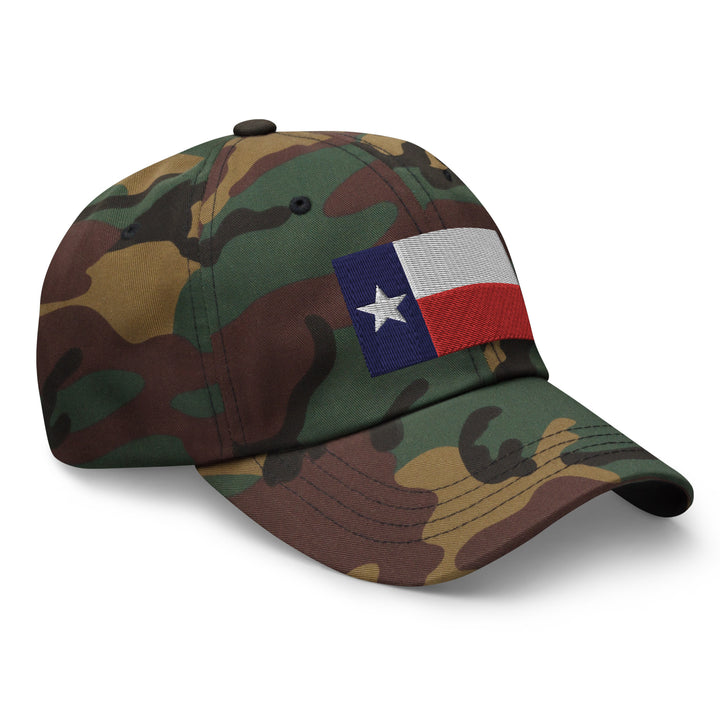 Dad Hat - Texas State Flag (Embroidered Flag)