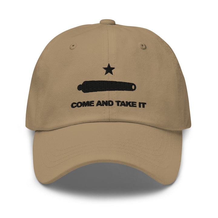 Dad Hat - Come And Take It (Black Embroidered)