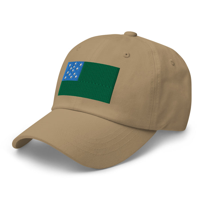 Dad Hat - Green Mountain Boys Flag (Embroidered Flag)