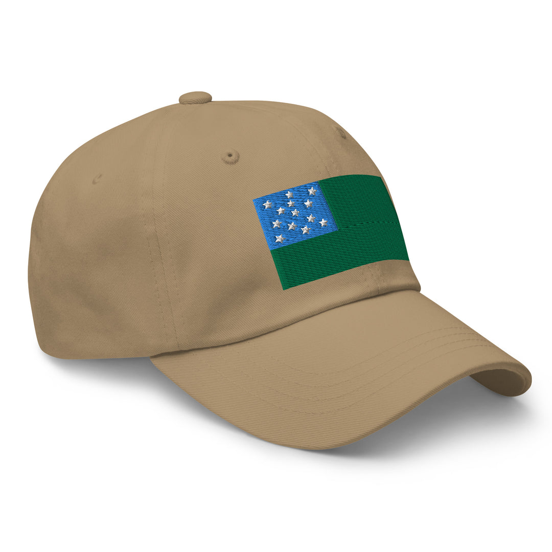 Dad Hat - Green Mountain Boys Flag (Embroidered Flag)