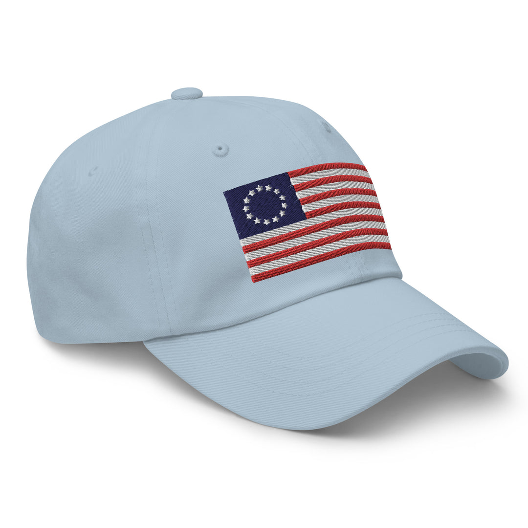 Dad Hat - Betsy Ross Flag (Embroidered Flag)