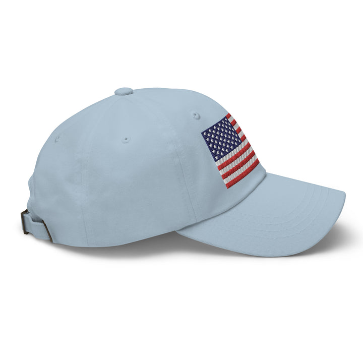 Dad Hat - American Flag (Embroidered Flag)