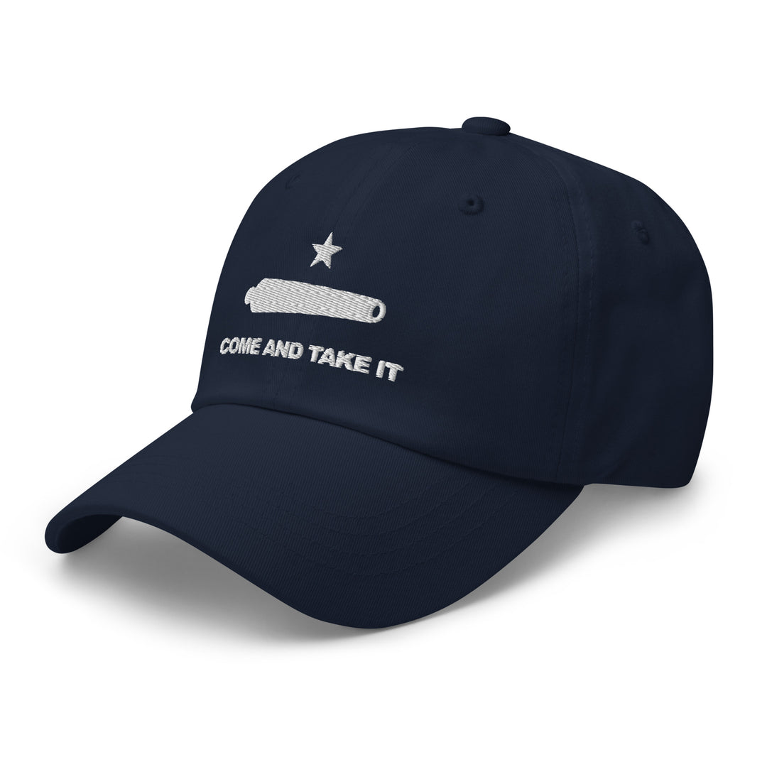 Dad Hat - Come And Take It (White Embroidered)